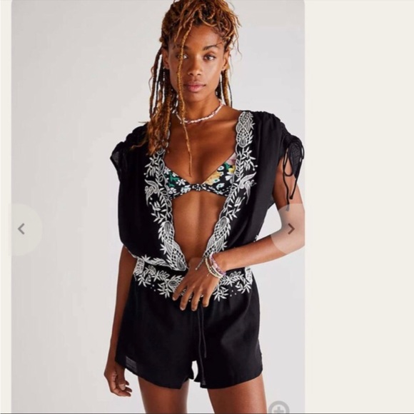 Free People Weila Romper - Picture 1 of 2